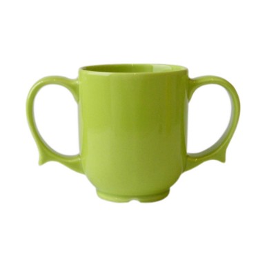 Dignity Two Handled Mug - Green