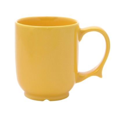 Dignity One Handled Mug - Yellow
