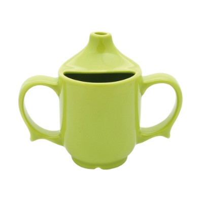 Dignity Two Handled Feeder Cup - Green